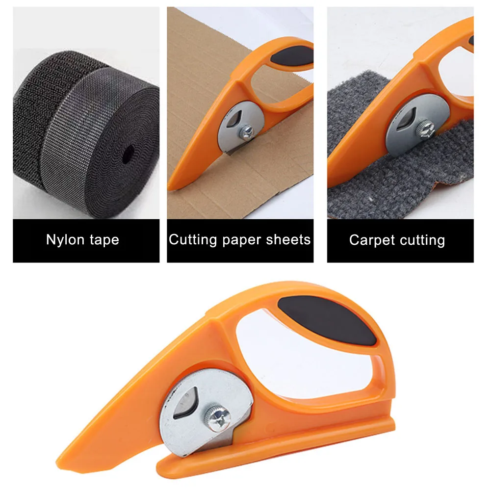Carpet For Cutting Tool with Stainless Steel Rotary Blade for For Cutting Carpet Fabric Paper and Nylon Tape Functional Layout