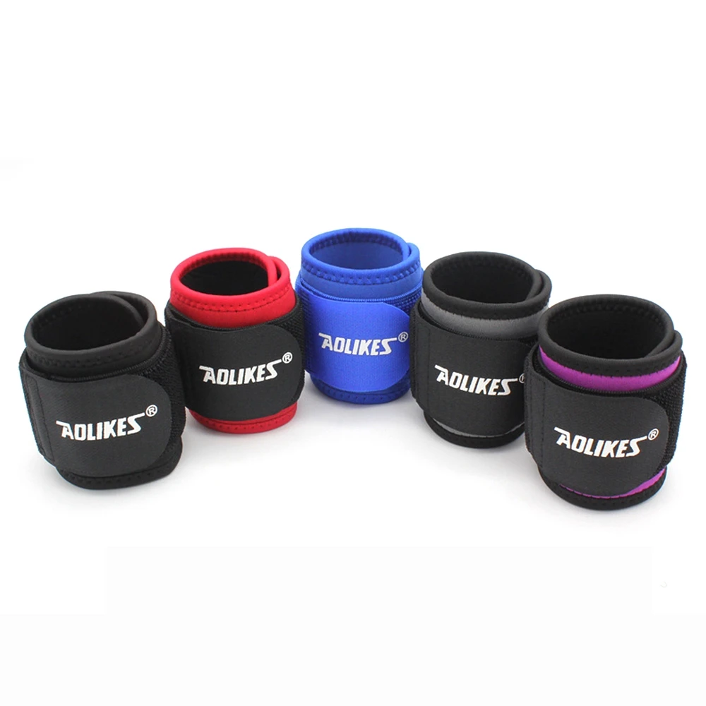 Muñequera ajustable para entrenamiento de gimnasio, soporte para levantamiento de pesas, correas de sujeción para Crossfit, Powerlifting, 1 pieza