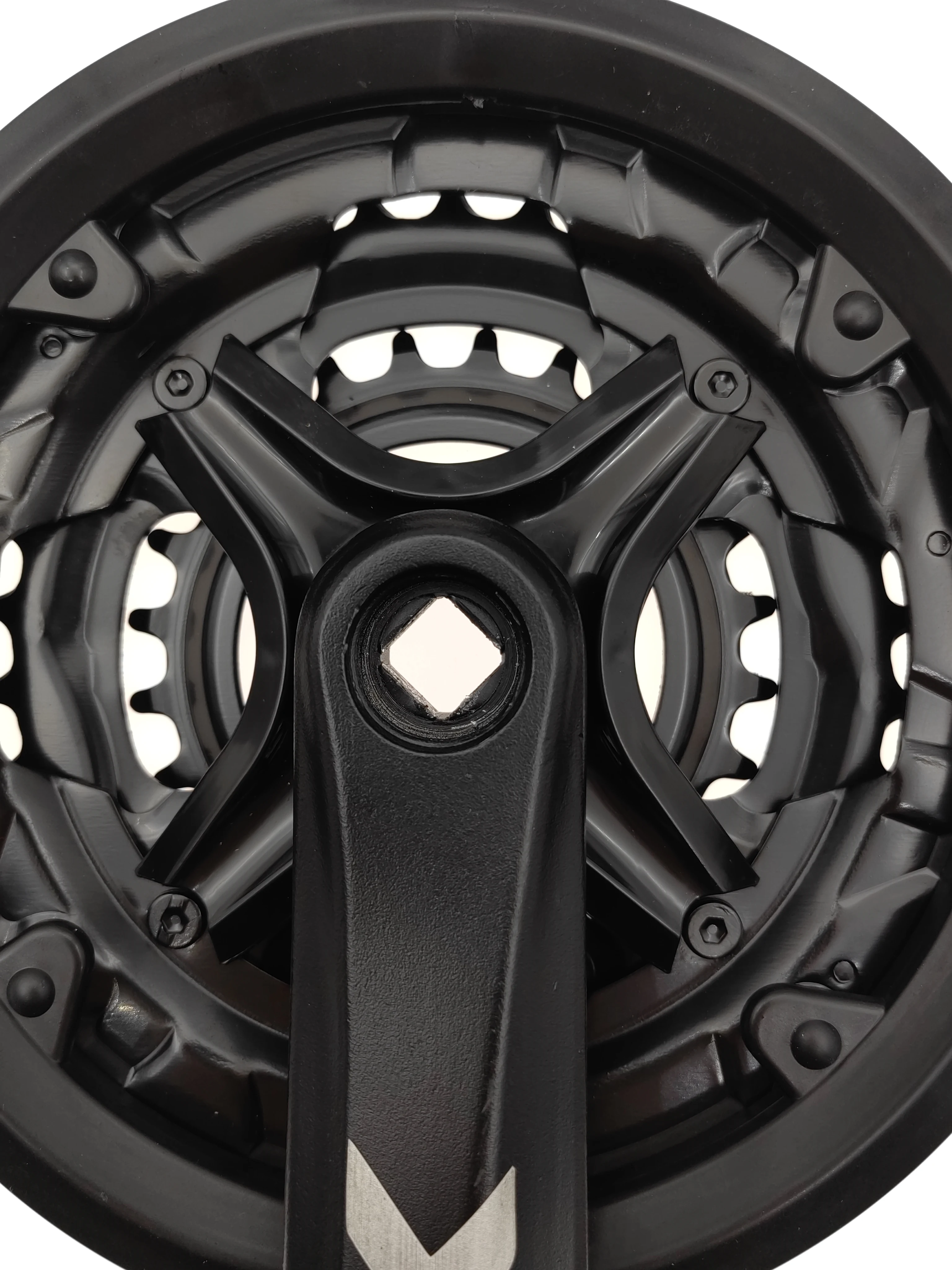 MTB Crankset 7/8/9 Speed 24-34-42T 170mm Bicycle Crank Set crank diamond hole Sprocket wheel Chainwheel aluminum alloy Bike Part