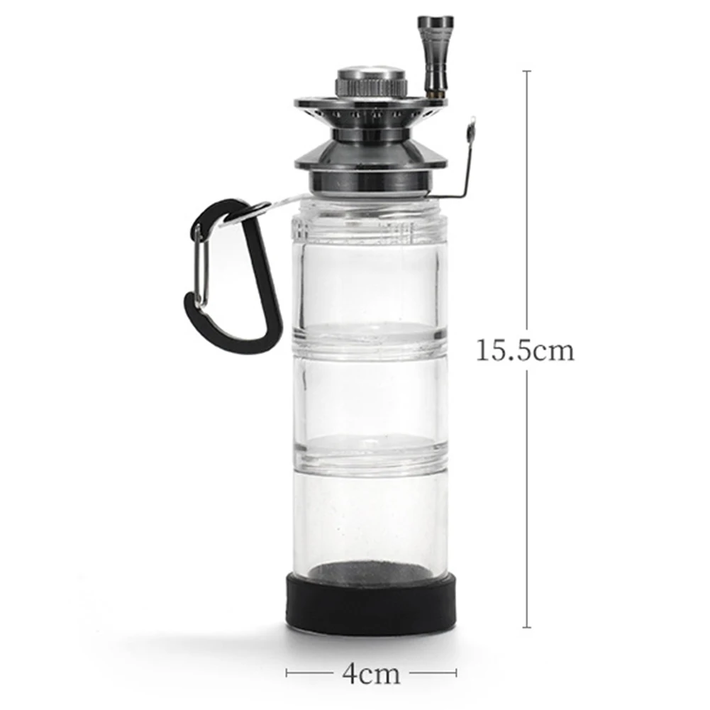 

Компактная рыболовная бутылка 155x40 мм с отсеком для хранения приманок, крючков, наживки и удилища для активного отдыха