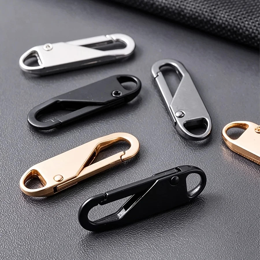 5PCS Zippers Head Universal Instant Zipper Repair Kit Replacement For Broken Buckle Travel Bag Suitcase Zipper Head DIY Sewing