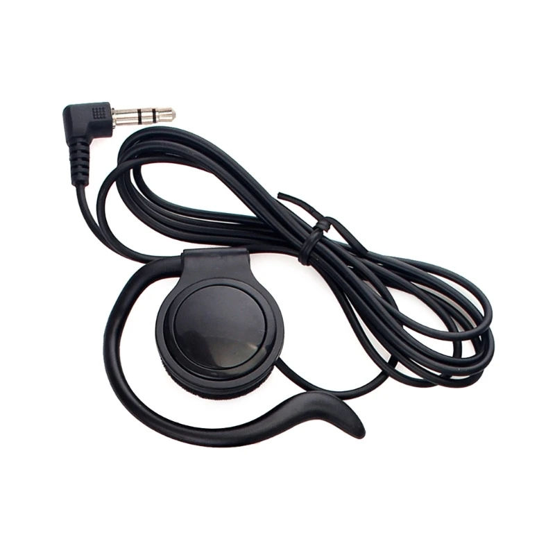 3.5 ملم تلقي الاستماع فقط سماعة الأذن الأمن على شكل مع مقبس 3.5 ملم للراديو لاسلكي نظام المرشدين السياحيين دروبشيب