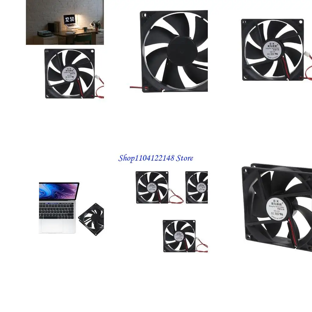 

P9FA 90 мм охлаждающий вентилятор 12 В 24 В 5 В 90x90x25 мм xh2.54 2p Двойной шариковой подшипник 3016r Cooler