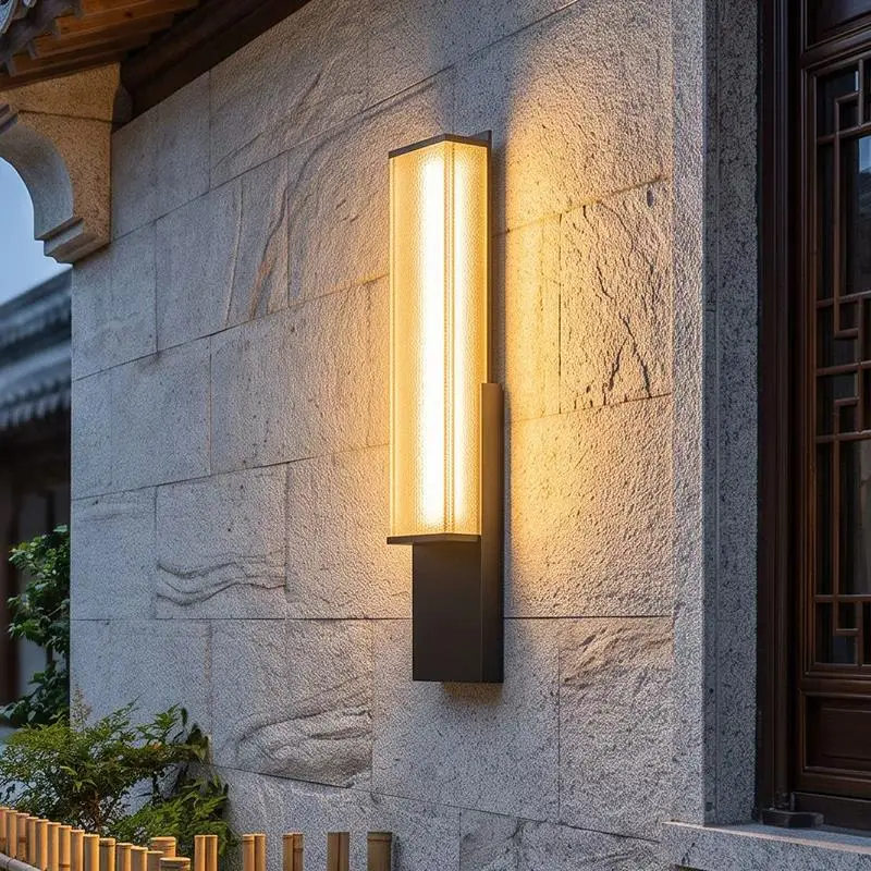 Outdoor Wall Lamp Entrance Eaves Lamp Waterproof Balcony Courtyard Lamp Exterior Wall Decoration Wall Washing Wall Light Fixture