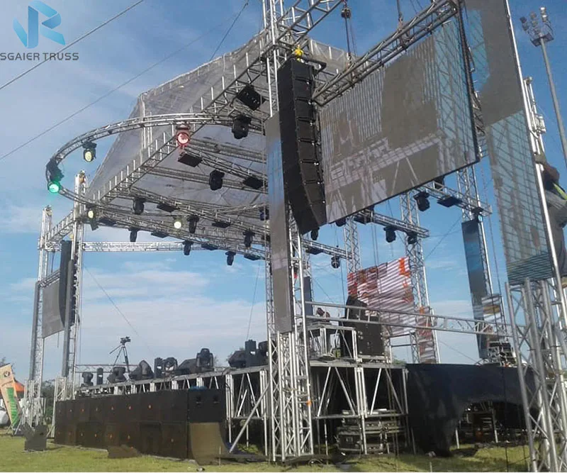 Professional Aluminum Truss F34 Spigot Truss For Wedding/event On Sale