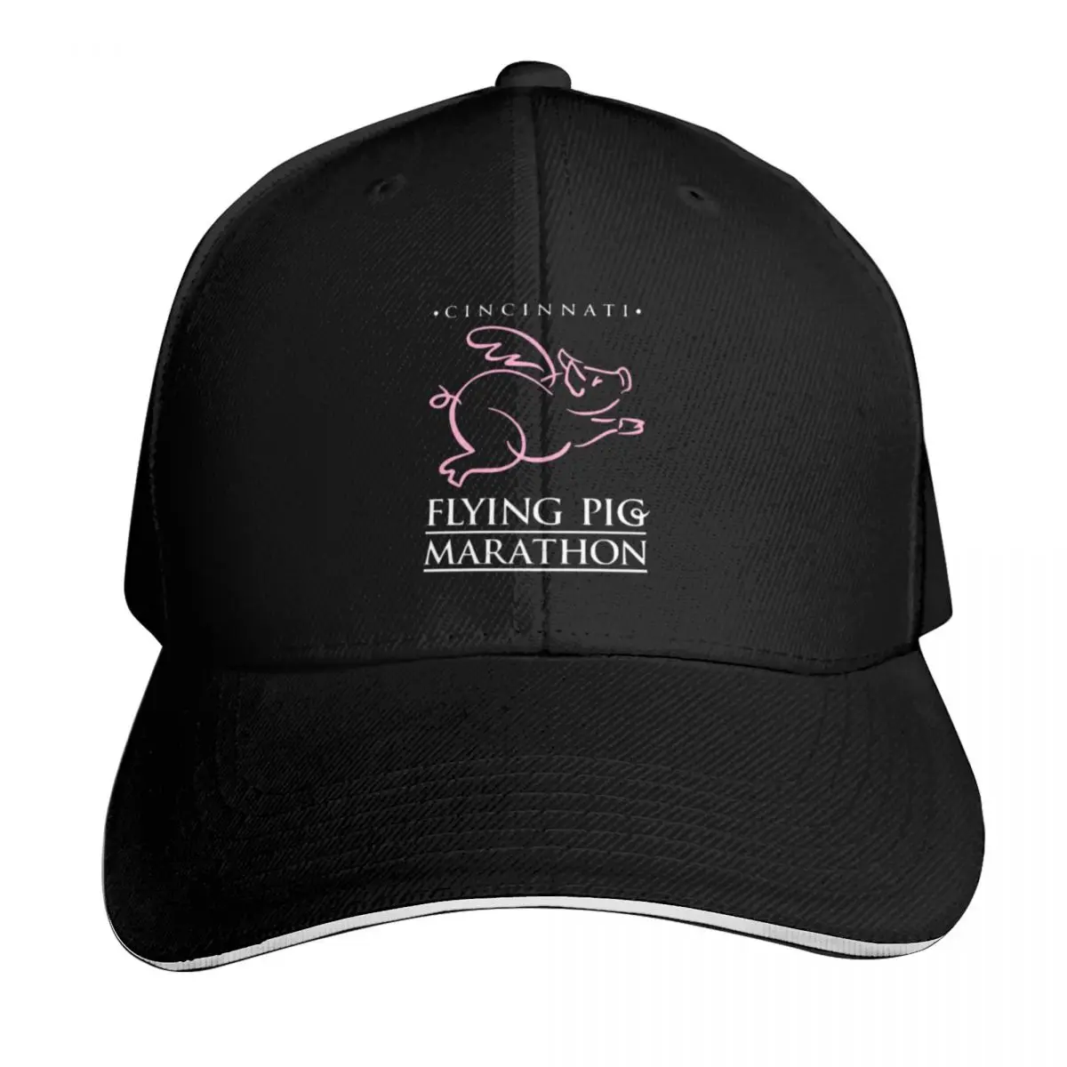 

Flying Pig Marathon Baseball Cap Cosplay Hat Baseball Cap New Hat Snap Back Hat Women's Beach Outlet 2025 Men's