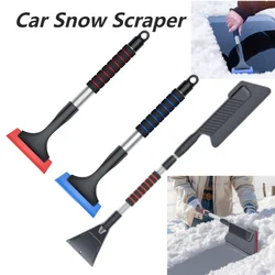 Extendable Ice Scraper with Sponge Handle Auto Ice Remover Ergonomic Car Window Snow Remover Windscreen Protection Accessories