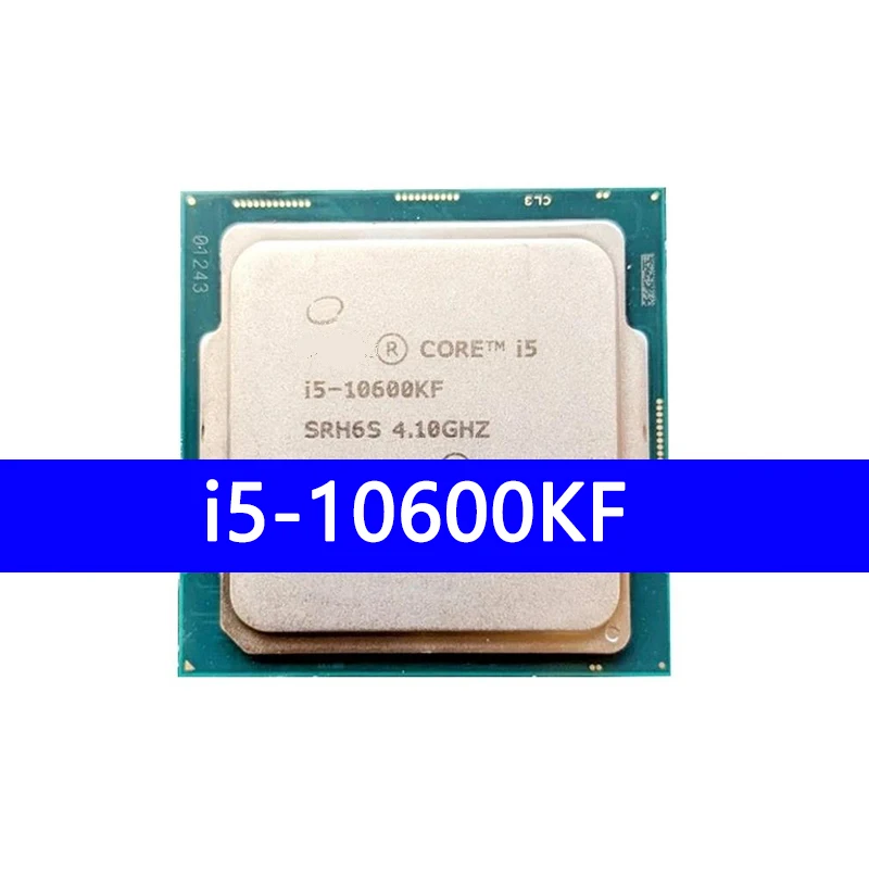 

i5-10600KF i5 10600KF Шестиядерный двенадцатипоточный процессор, 4,1 ГГц, 65 Вт, LGA 1200