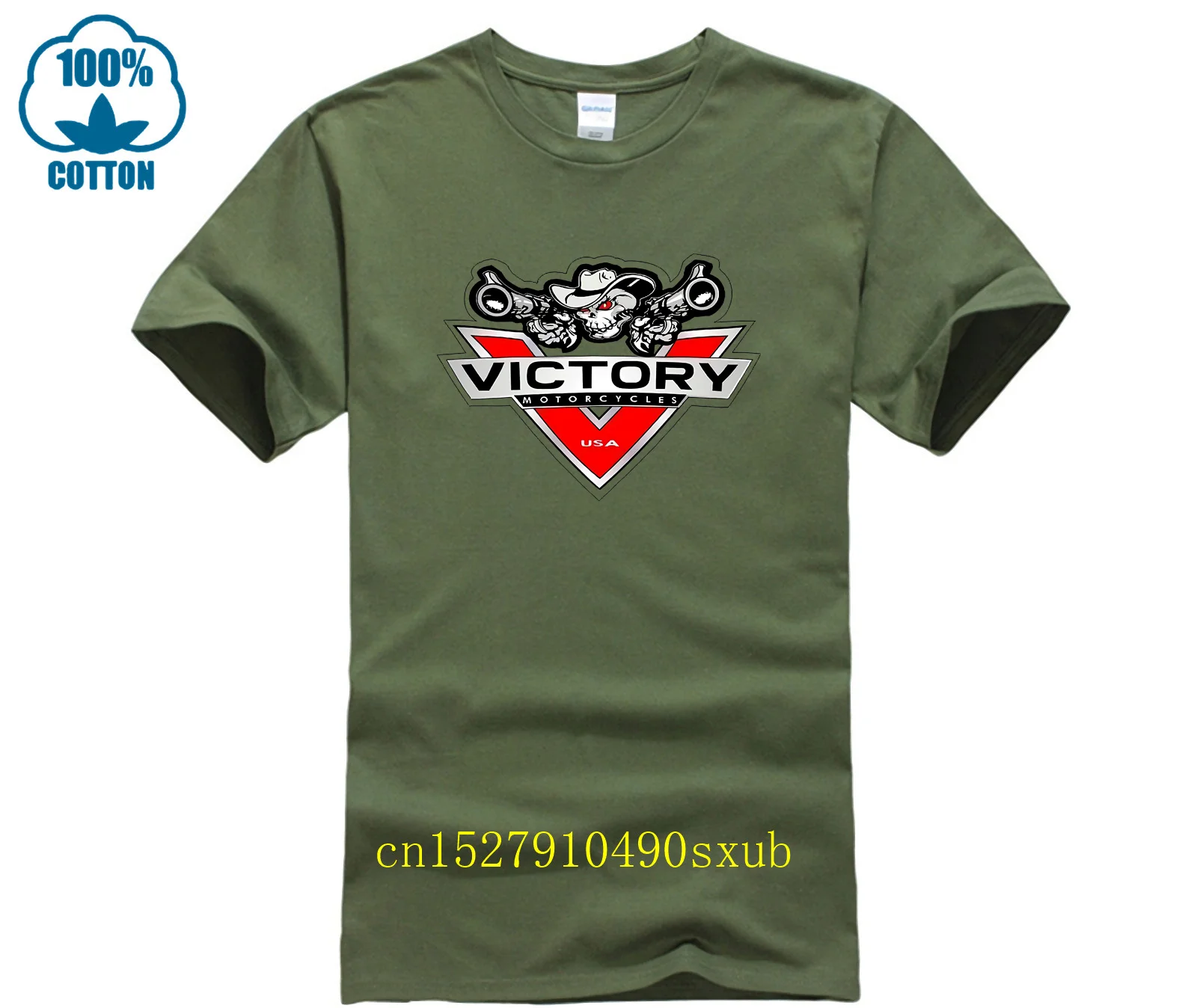 تي شيرت Victory Motorcycle للجنسين Softstyle