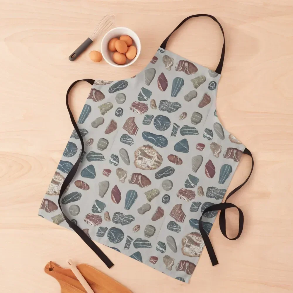 

Vintage Rocks Apron Professional Barber kitchen girl Barista Kitchens Accessories Apron