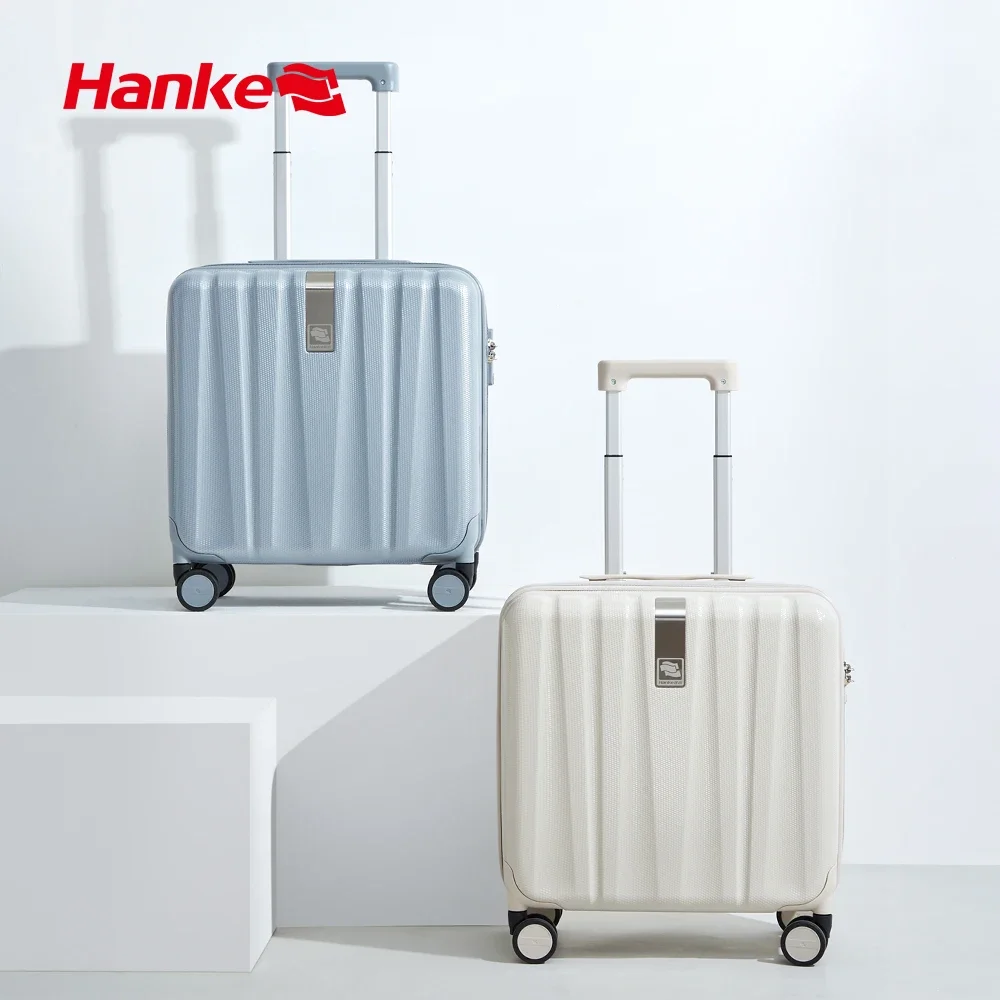 Hanke Business 14 inch onderstoelkoffer 16 inch handbagage onderstoel harde schaal 100% PC spinnerwielen instappen