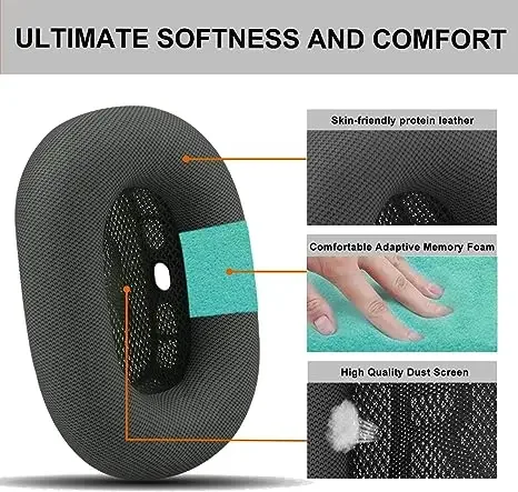 Replacement Ear Pads For Apple AirPods Max Headphone Accessories Headset Ear Cushion