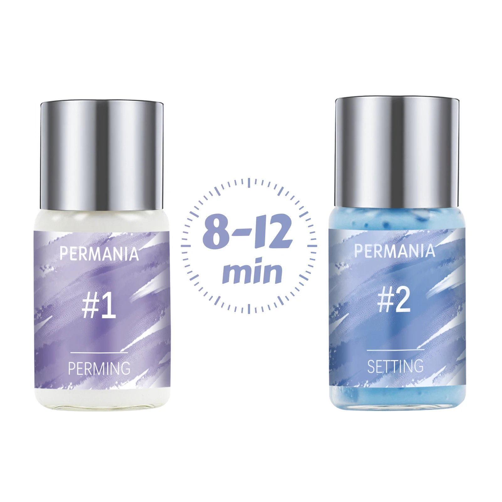 بيرمانيا 5 زجاجات/مجموعة # 1/2 لاش ليفت لوشن المهنية رمش رفع رمش بيرم غسول تثبيت غسول أدوات ماكياج العين