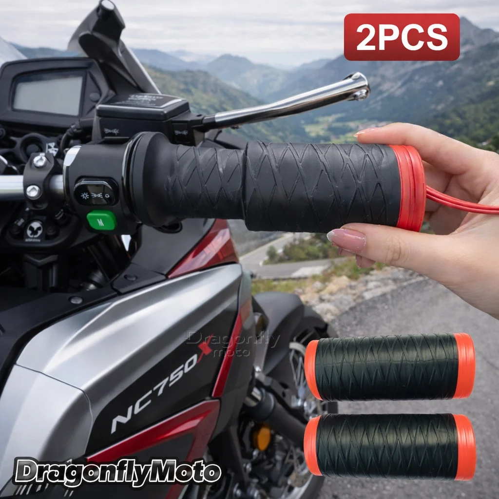 

Силиконовые чехлы на руль мотоцикла для HONDA NC750X NC 750X NC750 X 2014-2020, самозатягивающиеся, нескользящие, для мотоциклов