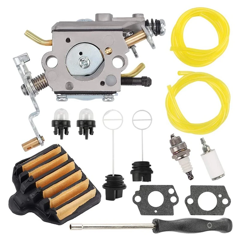 573952201 Carburetor For Poulan Pro 2 Stroke PP4818A Gas Chainsaw Craftsman 358.350981 Zama C1M-W47 Car