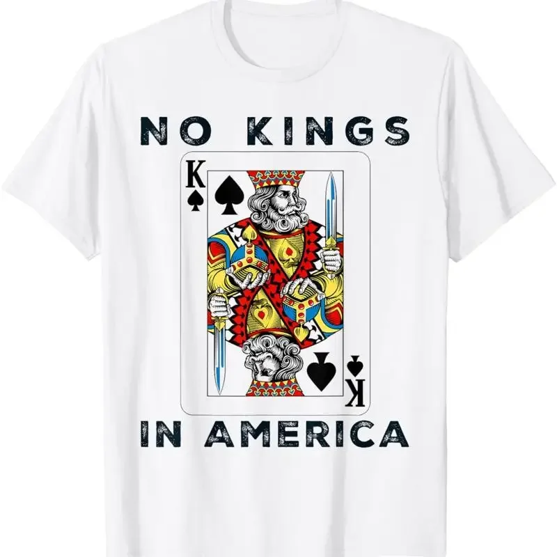 No hay reyes en América, nosotros somos el pueblo, camiseta política para hombres y mujeres