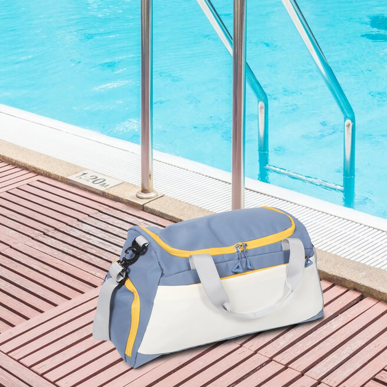 Large Capacity Gyms Duffel Bag Wet Dry Separation Fitness Tote Travel Sports Workout Gym Tote Shoulder Weekender Storage Bag