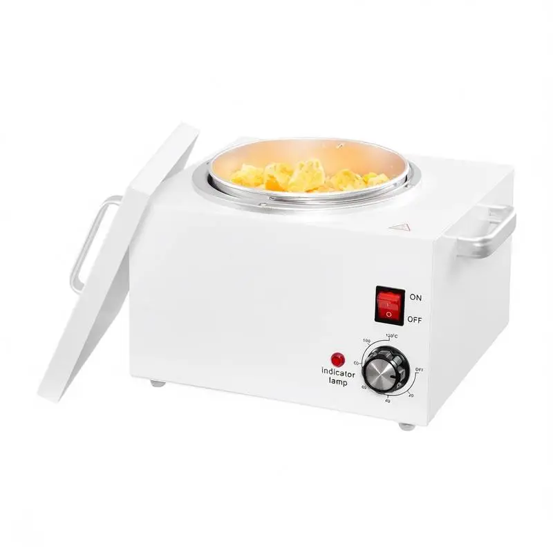 

Paraffin Heater 3000ML Professional Hair Removal Machine For Home Use Beauty Salon Spa, 32 ℉-248 ℉ Adjustable Temperature Waxing Pot 300W 100 Sticks 50 Papers Included