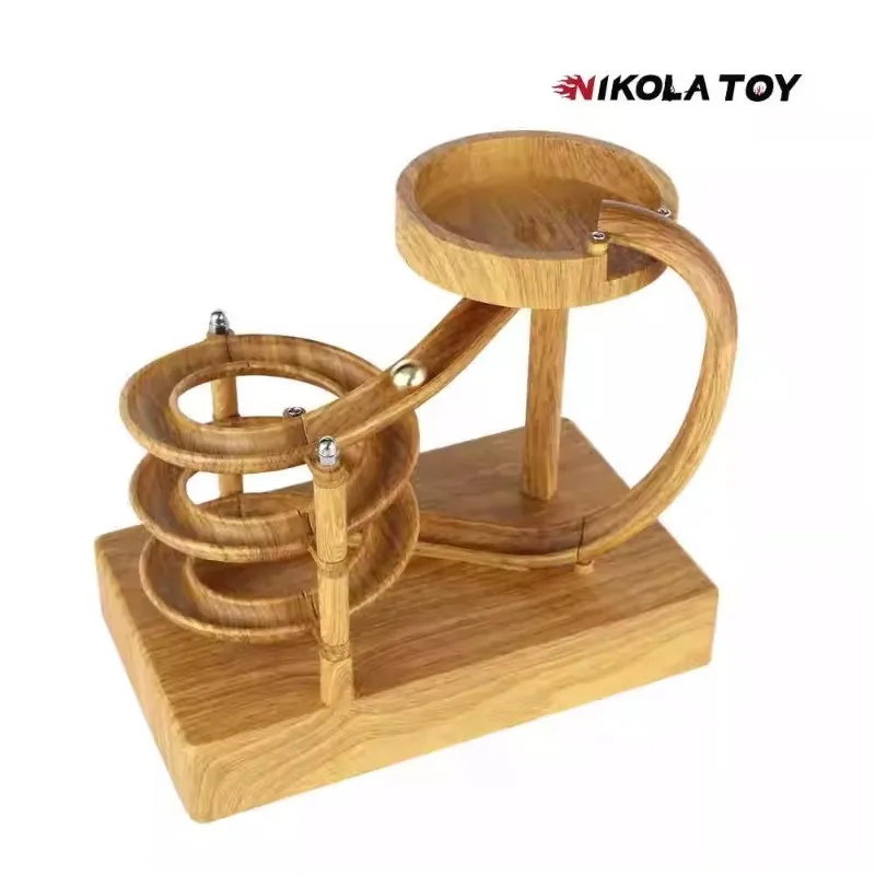 Electromagnetic Acceleration Silent Perpetual Motion Machine Model Built-in Lithium Battery Does Not Need To Be Plugged in,