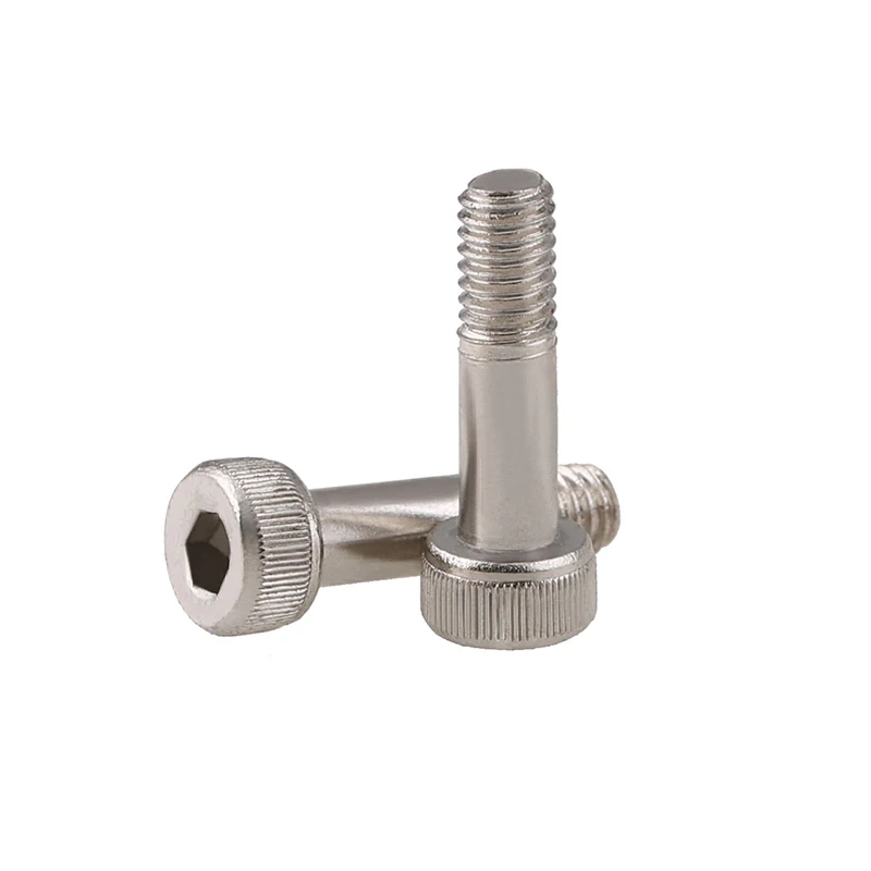 12.9 등급 세미 스레드 육각 소켓 나사, RC 슬리브 나사 모델, 하프 투스 니켈 도금, 10 개