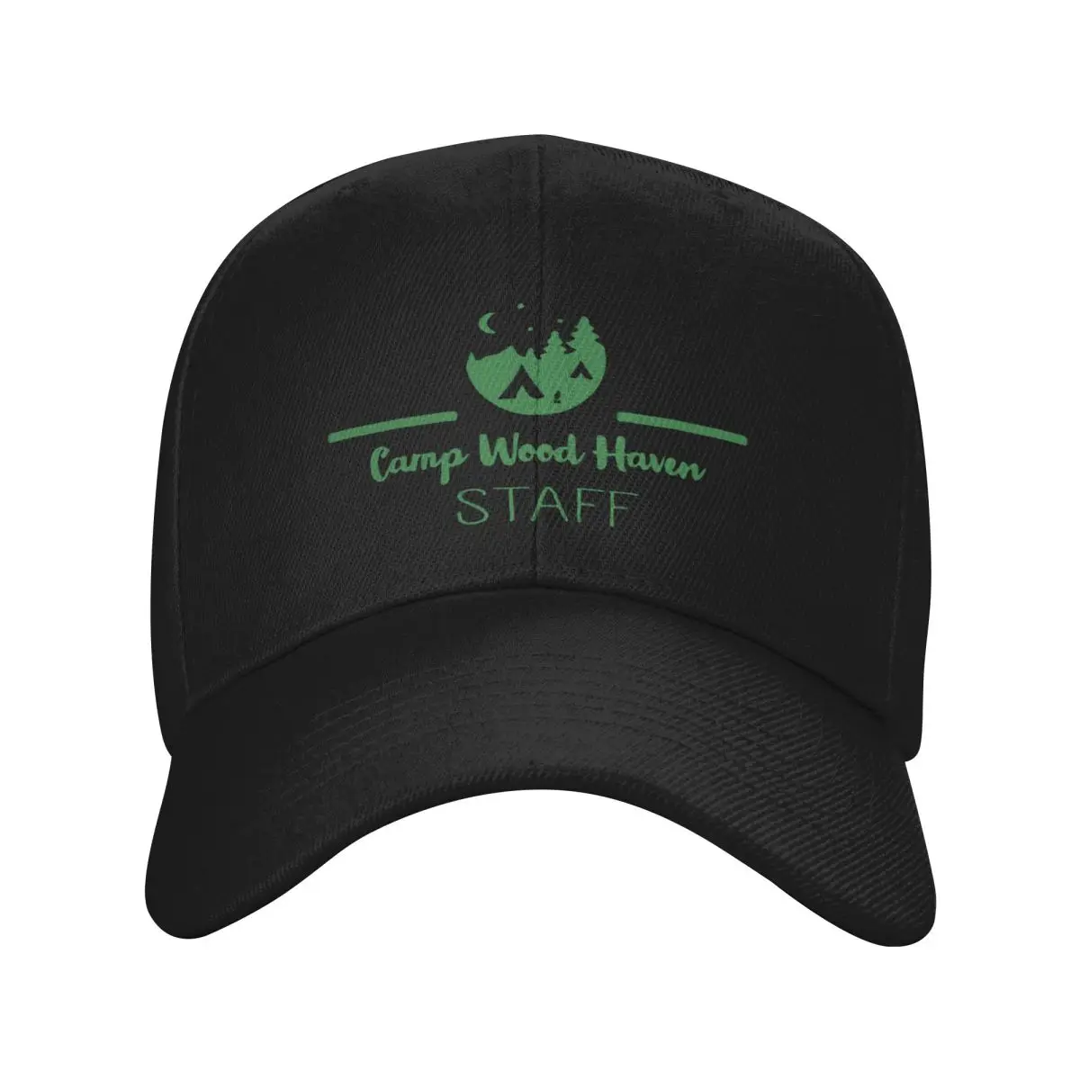 

Бейсбольная кепка Camp Wood Haven Staff, модная пляжная зимняя шапка для косплея, женская и мужская