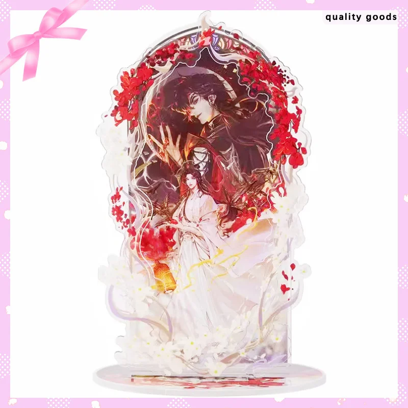 

Небесный Бог благословит людей мультфильм акриловый стоячий Дякую поток цветок город анимация окружающие украшения Рождественский подарок