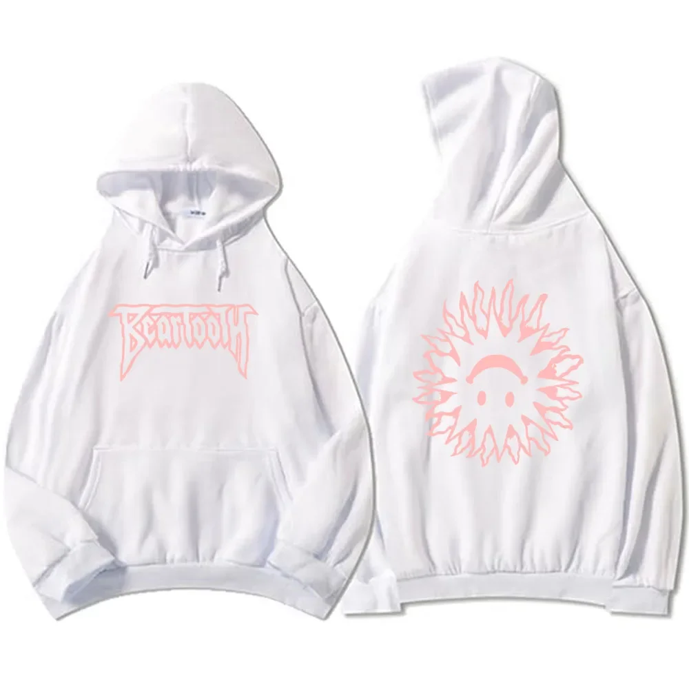 Pink Beartooth Rock Band Hoodies 2024 The Surface Album New Sweatshirt for Men Unisex Heavy Mental Fashion Sudaderas Hooded Male