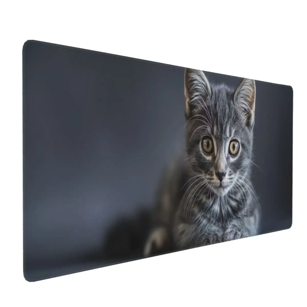 

Large Mouse Pad Cute Kitten Cat Lying Down Gamer PC Laptop Mats Keyboard Carpet Computer Gaming Office Accessories Desk Mat
