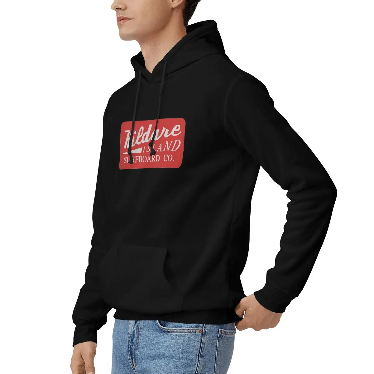 Kildare Island Surf هوديس الرجال النساء بلوزة كاجوال بلوزات موضة ملابس طويلة الأكمام الخريف الشتاء #6