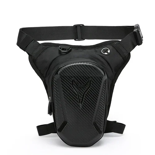 Imagen 2 del producto Riñonera impermeable para motocicleta, carcasa dura de EVA para motocicleta, monedero para teléfono móvil, equipo para motocicleta