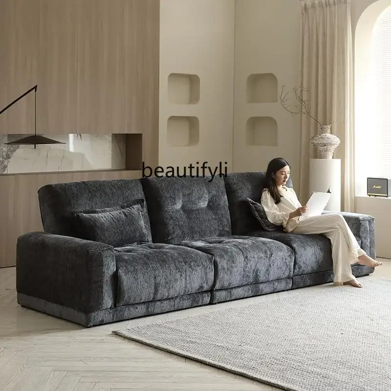 

Modern simple reclining electric sofa bed retractable function adjustment living room cinema sofa