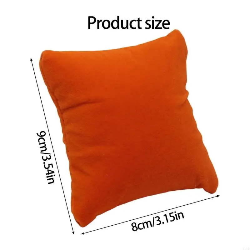 

Элегантный плюшевый браслет для часов, подушка с шелковым хлопковым наполнителем для хранения выставочных коллекций ювелирных