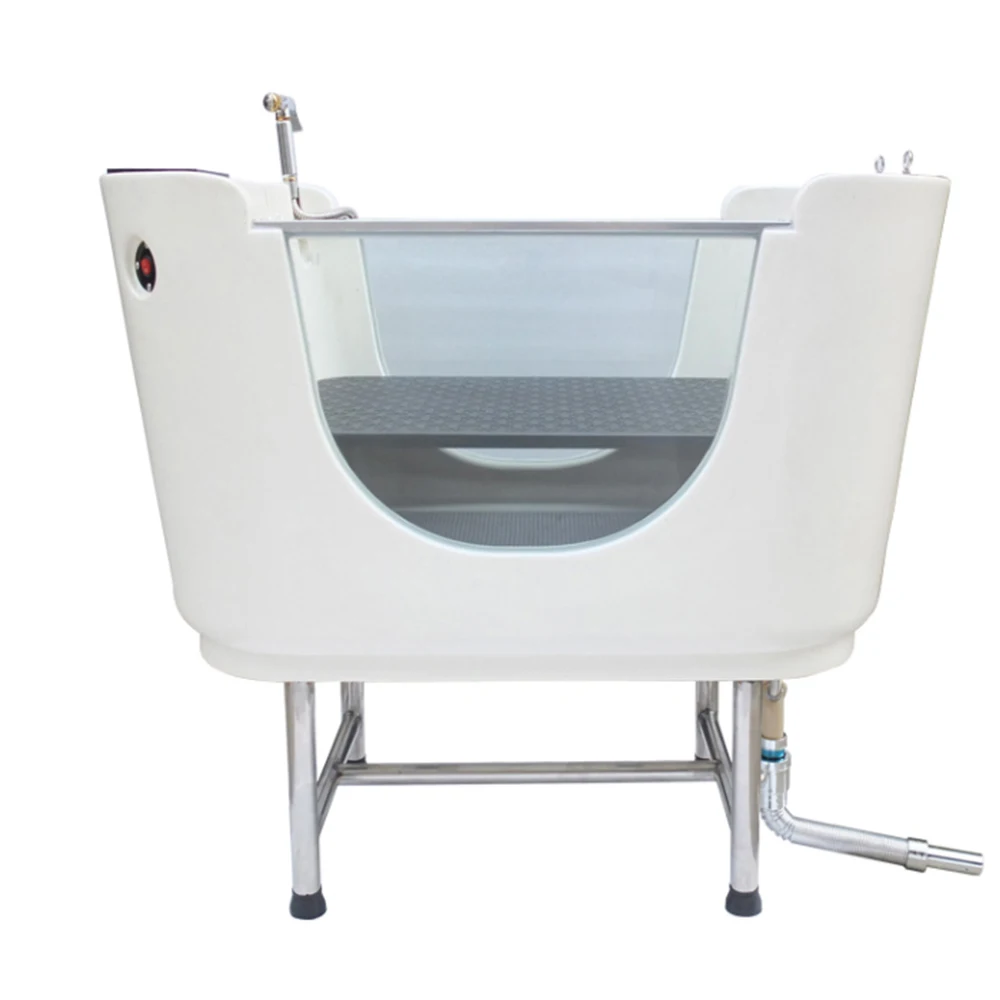 

CHUNZHOU H118 Multicolor Professional Plastic Durable Pet Dog Spa Bathtub Bubble Therapy Tub for Medium to Large Size Dogs