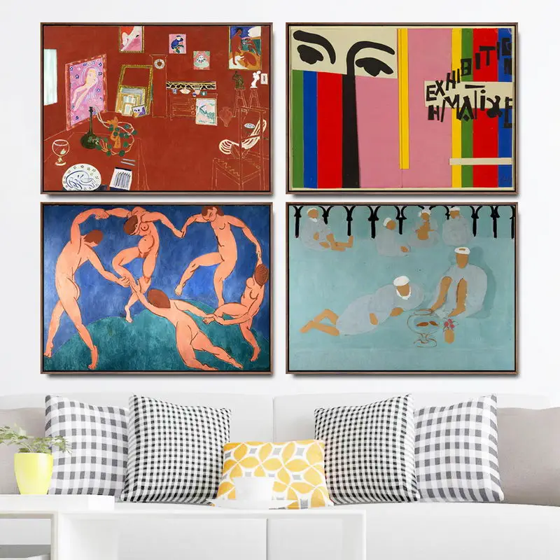 Home Decoration Art Wall Pictures Fro Living Room Poster Print Paintings On Canvas French Henri Matisse