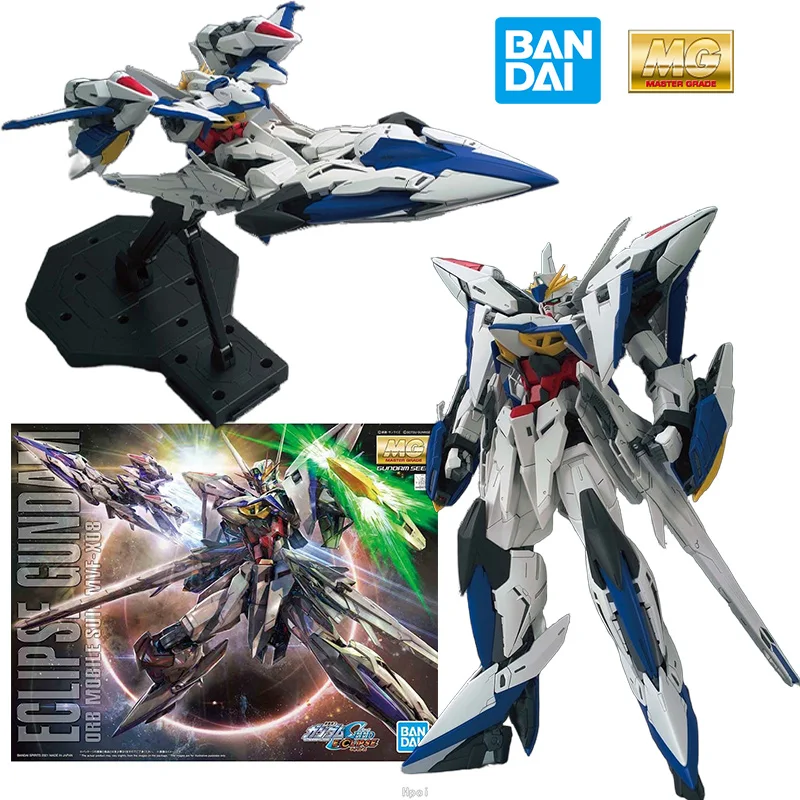 

Bandai MG 1/100 Eclipse Gundam 20 см, Gundam Seed, аниме оригинальная экшн-модель, строительная игрушка