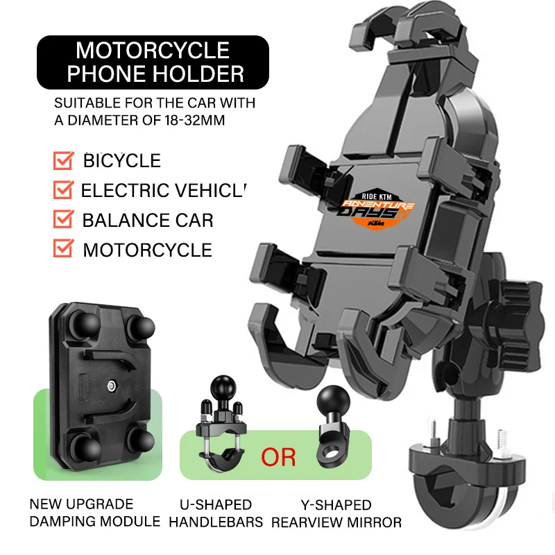 For ADVENTURE BMW R1250GS R1250 GS R 1250 GS 2024 2025 LOGO Mobile Phone Holder GPS Stand Bracket Motorcycle Accessories