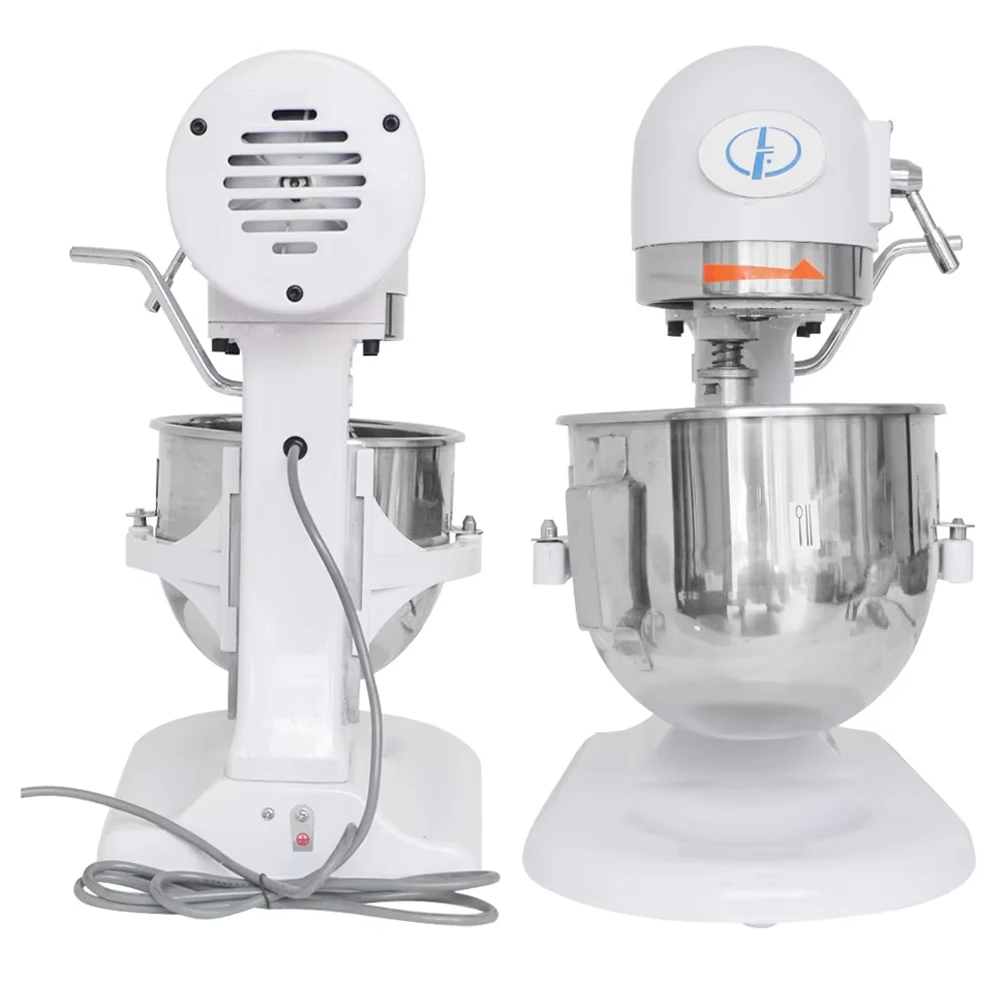 XEOLEO التجارية خلاط طعام الكواكب 5L حامل كهربائي صانع العجين الخافق دوامة الخبز خلاط مع خطاف العجين وعاء قابل للإزالة #3