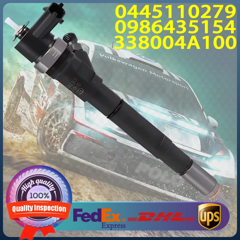 

0445110279 0445110091 0445110306 0986435154 33800-4A100 Common Rail Injector For Hyundai Libero Starex Kia Sorento 2.5 Engine