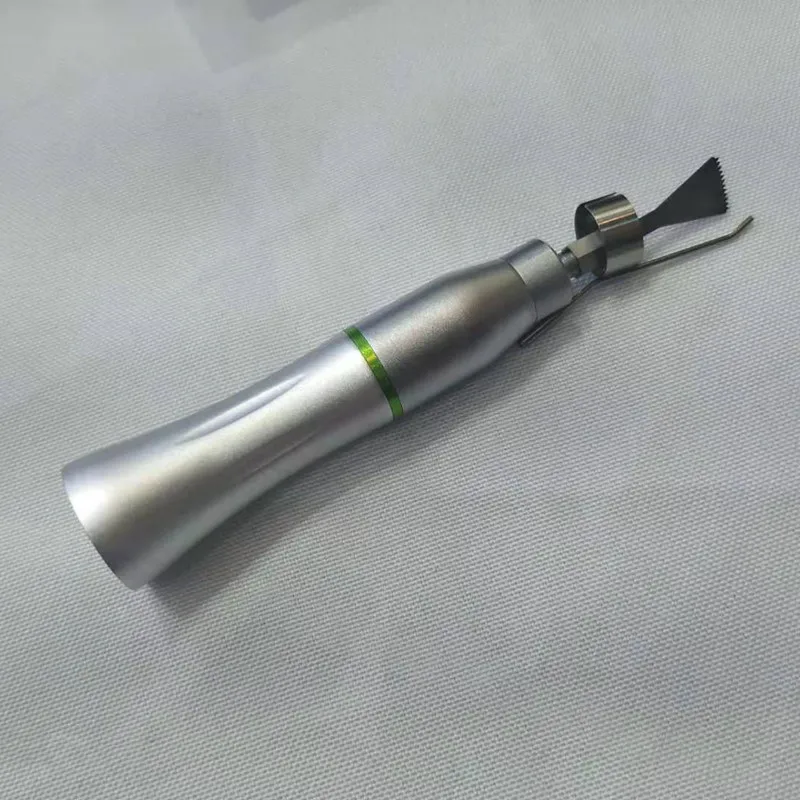 Den tal Low Speed  Straight Handpiece Den tal Instrument 4:1 17 degree Surgical Straight Handpiece