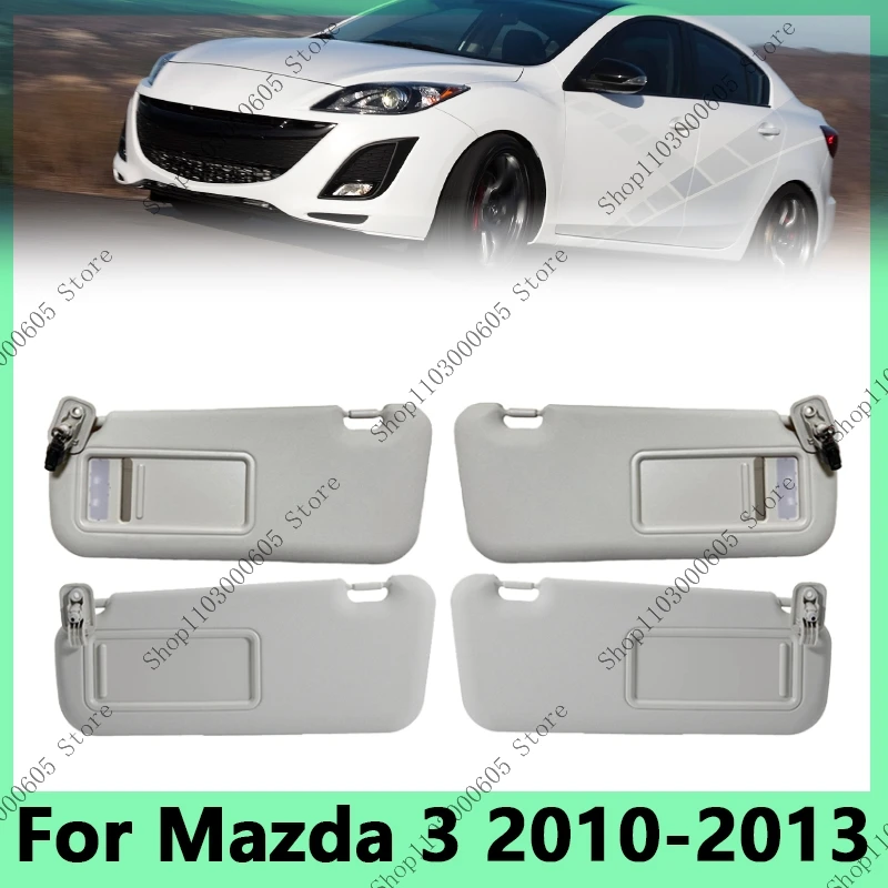 BBM2-69-320C-75 BBM3-69-320C-75 For Mazda 3 2010 2011 2012 2013 Car Interior Roof Sunvisor Sunshield Sun Visor Sunshade