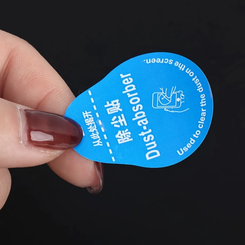 Screen Clean Cloth Dust Wipes Wet Paper Guide Sticker Absorber Dry Wet Cleaning Wipes Paper Cloth Cleaner Dedust Cleaning Kit