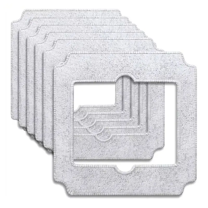 

N85R-For ECOVACS WINBOT Mini — робот для мытья окон — 6 сменных чистящих подушечек и салфетка для чистки робота