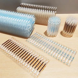 100Pcs Disinfection Iodine Cotton Swabs Medical Alcohol Sticks Home Outdoor Emergency Antibacterial Care Dressing First Aid Kit