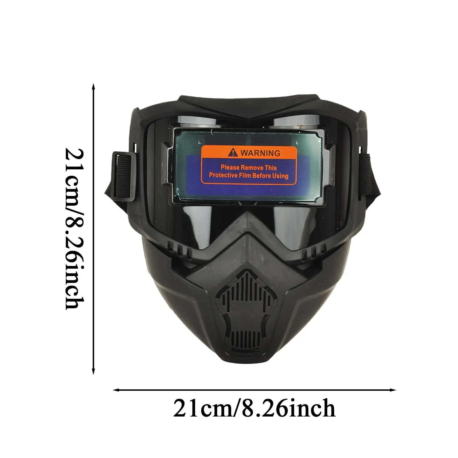 خوذة لحام معدات لحام السيارات سواد قبعة وهج حجب الوجه حامي ل قوس تيغ ميت البناء النجارة #6