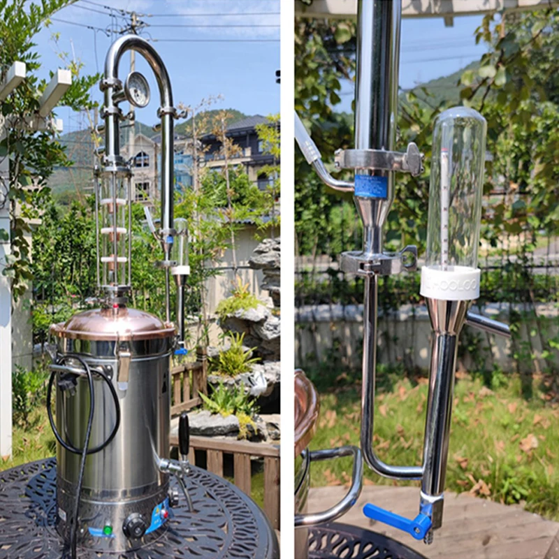 

CT30S 30 л бытовая дистилляционная пивоваренная машина из нержавеющей стали, небольшое пивоваренное оборудование, подходящее для водки, виски, бренди, сделай сам