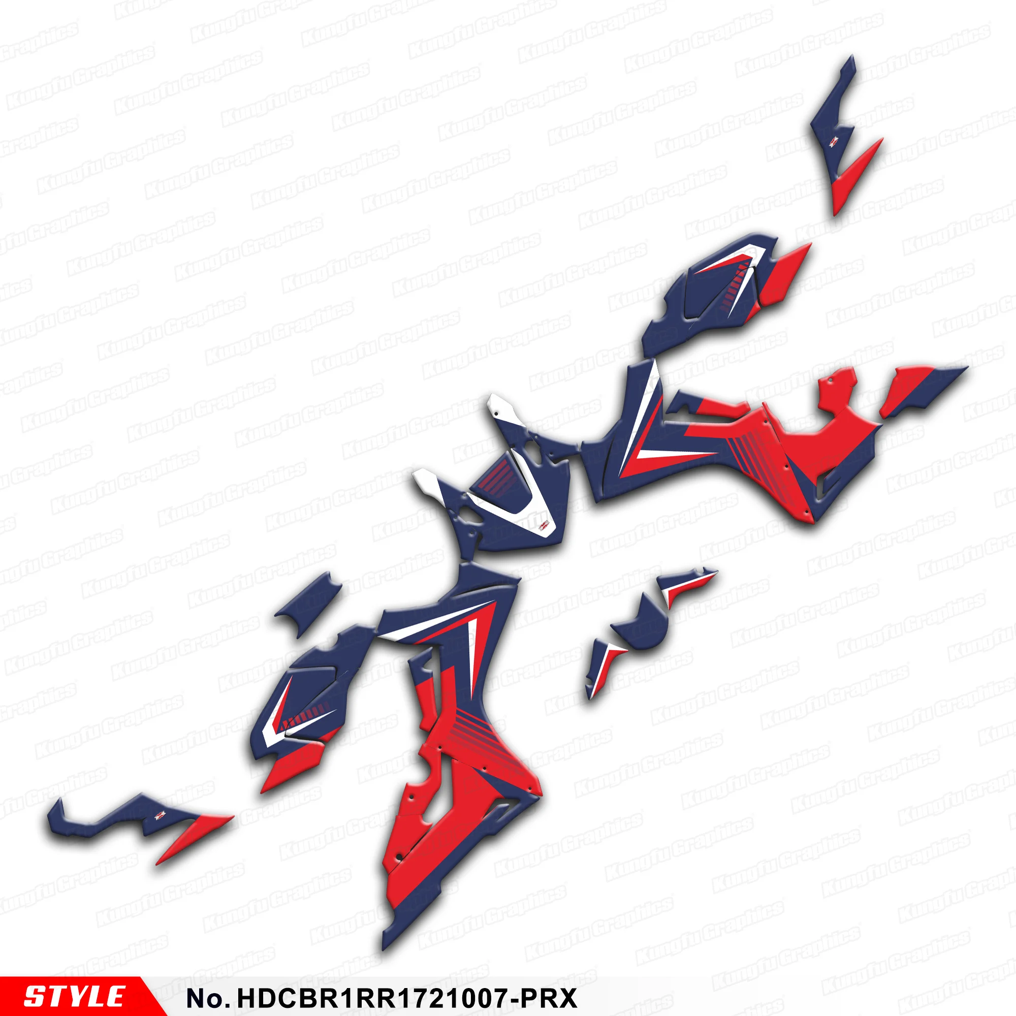 

Комплект виниловых наклеек JY RACING для Honda CBR1000RR CBR 1000RR 2017 2018 2019 2020 2021 2022, HDCBR1RR1721007-PRX