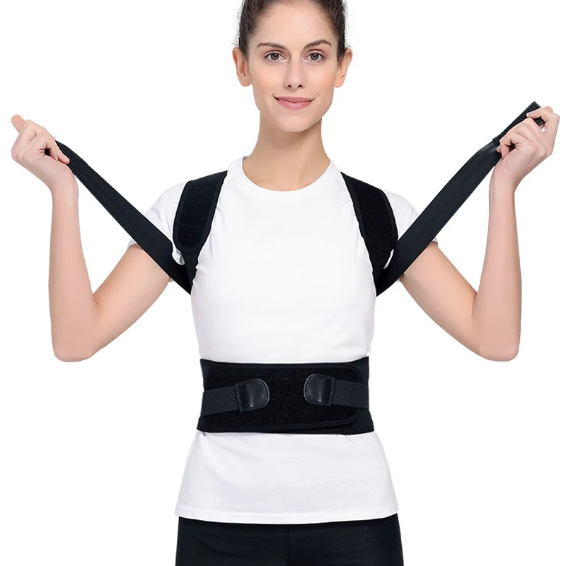 Magnetic Orthopedic Posture Corrector Scoliosis Magnet Humpback Girdle Back Brace Spine Neoprene Pain Support Belt For Man Woman