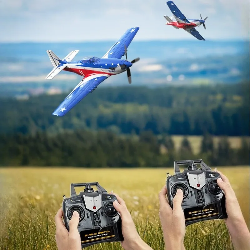 

Remote Control Aircraft Fixed-wing Electric Model Aircraft Toy 2.4GHz RC Aircraft Easy To Fly Adults Beginners Birthday Gift