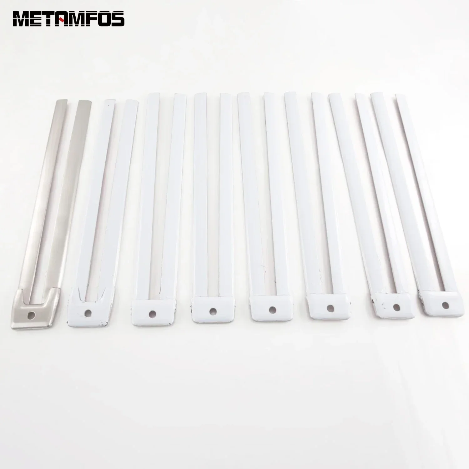 Accessories For Toyota Sienna 2021-2023 2024 2025 Stainless Steel Rear Seat Track Path Slide Rail Frame Cover Trim Car Styling view 6
