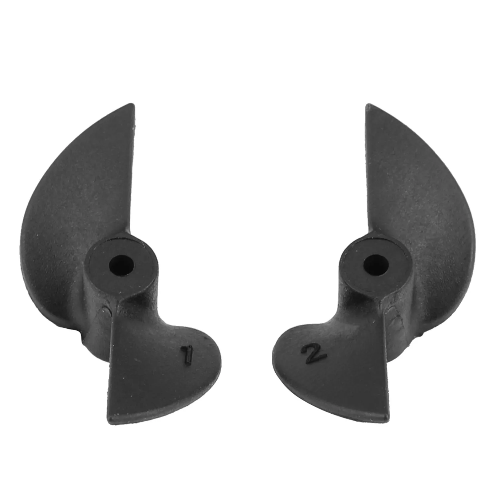 Boat Plastic Propeller 1pair Remote Control Ship Parts 2 Blades CW CCW Plastic RC Boat Propellers Set for 2mm Shaft